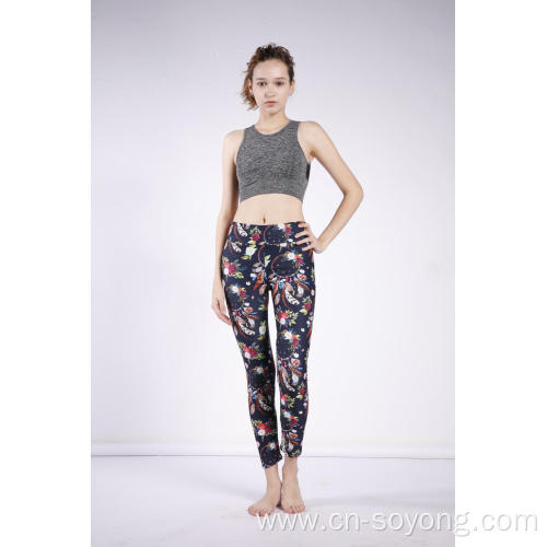 Ladies Catcher Leggings Ladies Catcher Printed High Waist High Elastic leggings Supplier